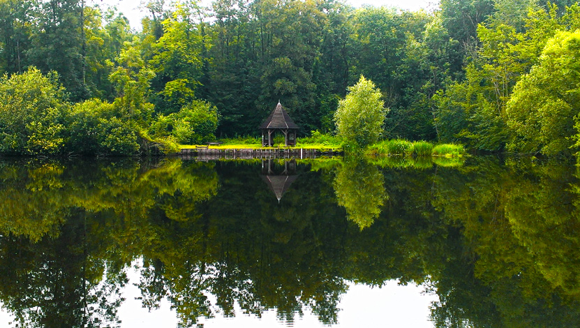 L'isle rouge, un des Espaces Naturels Sensibles en vallée de l'Essonne