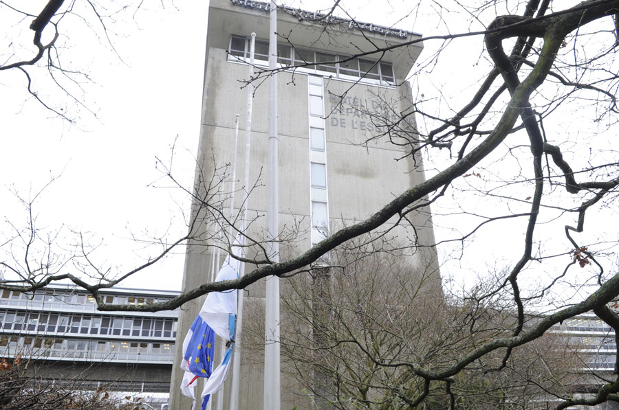 Hommage aux victimes de l'attentat de Charlie Hebdo